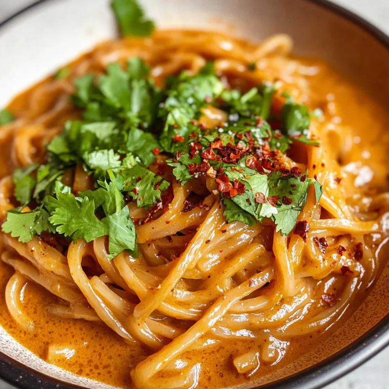 Thai Red Curry Noodles