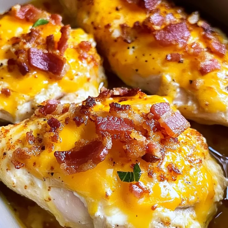 Bacon, Cream Cheese, Cheddar Chicken