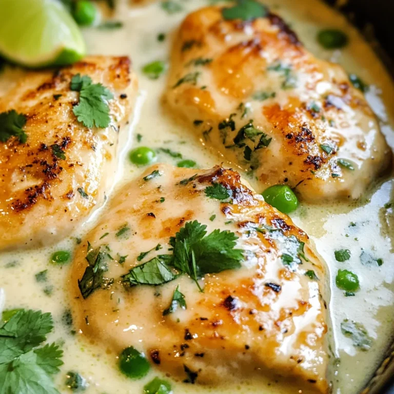 Creamy Coconut Lime Chicken