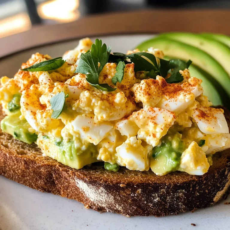Egg Salad with Cottage Cheese - no mayo!