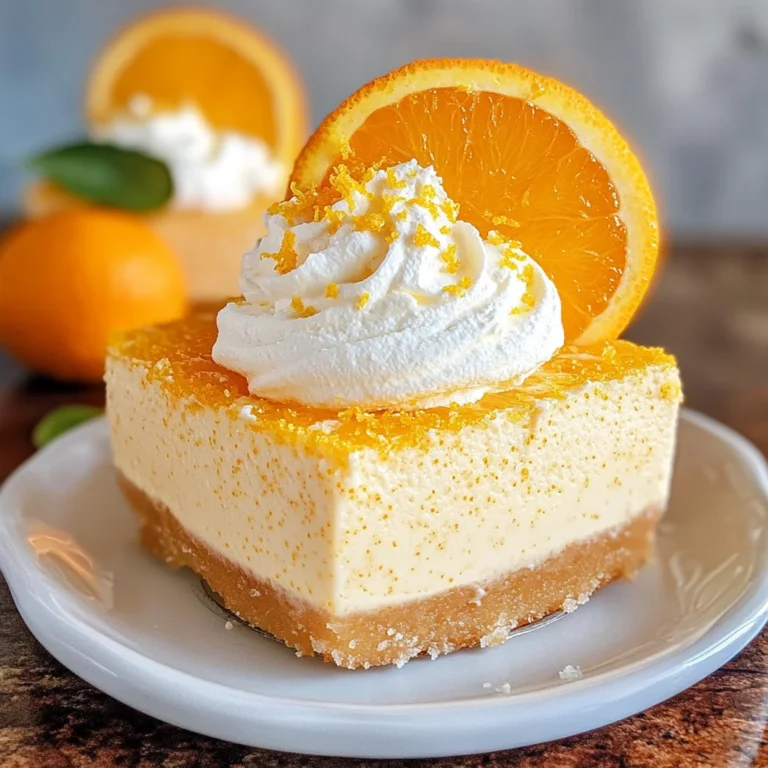 Keto Orange Cheesecake Mousse