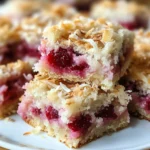 Raspberry Coconut Bars Recipe