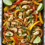 Sheet Pan Chicken Fajitas