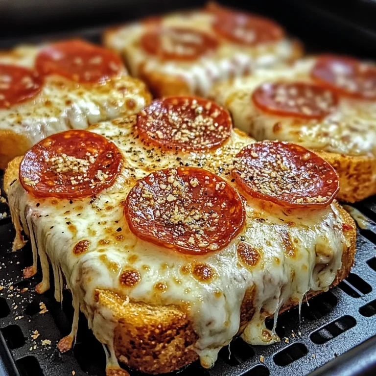 Air Fryer Pizza Toast: Crispy, Cheesy, and Ready in Minutes