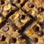Chocolate Chip Banana Bars Recipe