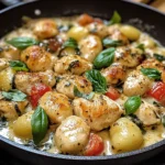 Garlic Chicken Gnocchi Skillet: A 30-Minute Wonder!