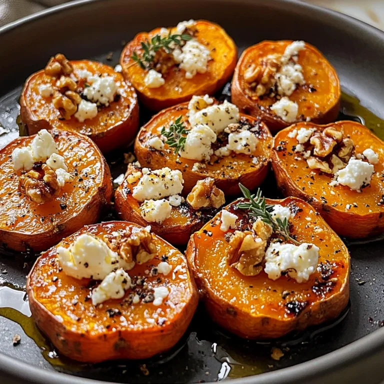 Honey Feta Sweet Potato Rounds: A Delicious & Easy Recipe