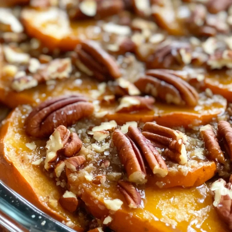Honey Glazed Sweet Potato & Apple Casserole