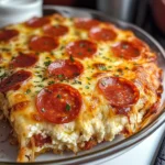 Pizza Style Cottage Cheese Bake – Easy Protein-Packed Dinner