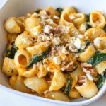 Pumpkin Feta Pasta