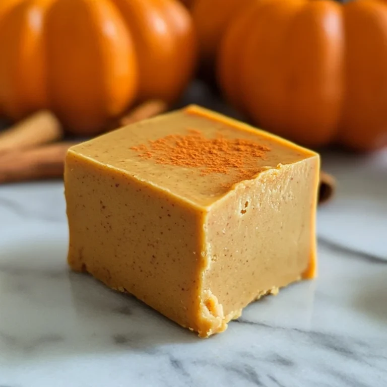 Pumpkin Fudge