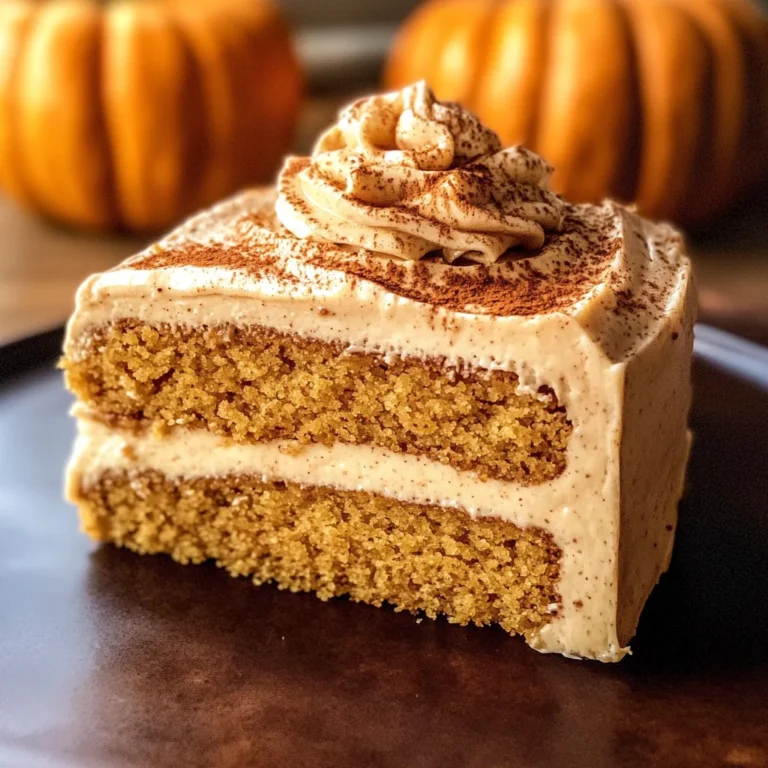 Pumpkin Spice Latte Cake