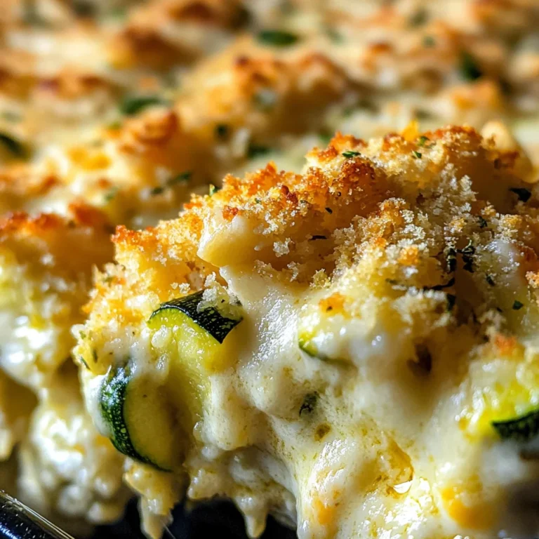 Quick Baked Zucchini Parmesan Casserole