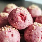Strawberry Cheesecake Protein Balls