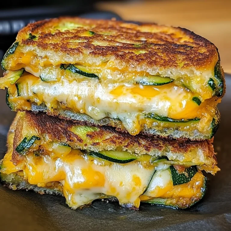Zucchini Grilled Cheese