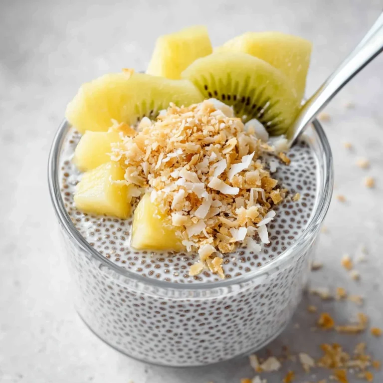 4-Ingredient Coconut Chia Pudding