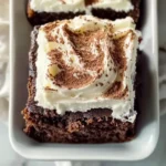 Gooey Root Beer Float Brownies - theamazingfood