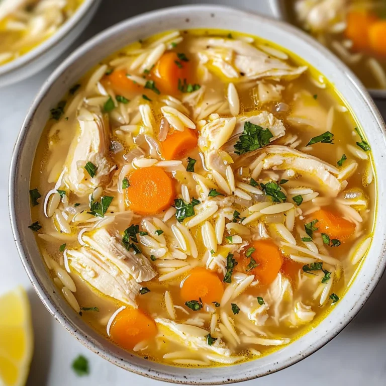 Lemon Chicken Soup Recipe