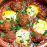 Moroccan Meatballs (Meatball Tagine)