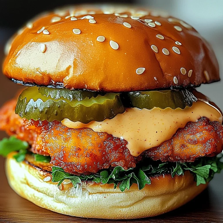 Spicy Chicken Sandwich with Creamy Homemade Sauce