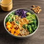 Thai Peanut Sweet Potato Buddha Bowl