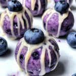 Blueberry Cheesecake Protein Bites – A No-Bake, High-Protein Snack