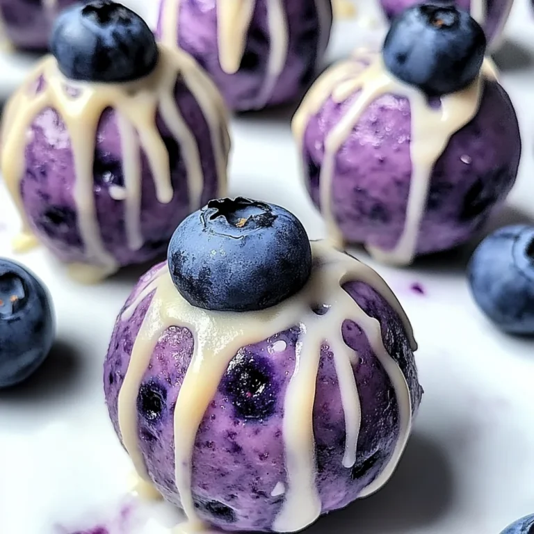 Blueberry Cheesecake Protein Bites – A No-Bake, High-Protein Snack