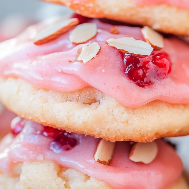 Cherry Almond Amish Sugar Cookies