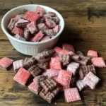 Chocolate Covered Strawberry Puppy Chow
