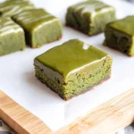 Matcha Mochi Brownies