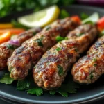 Middle Eastern Kofta Kebabs