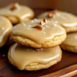 Soft Maple Cookies with Brown Butter Icing