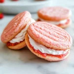 Strawberry Sandwich Cookies